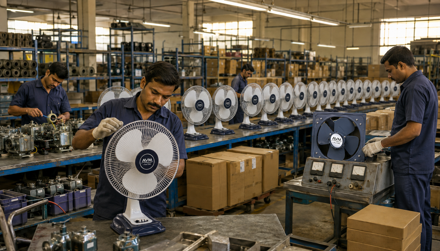 Expansion into Fan Manufacturing — In 1998